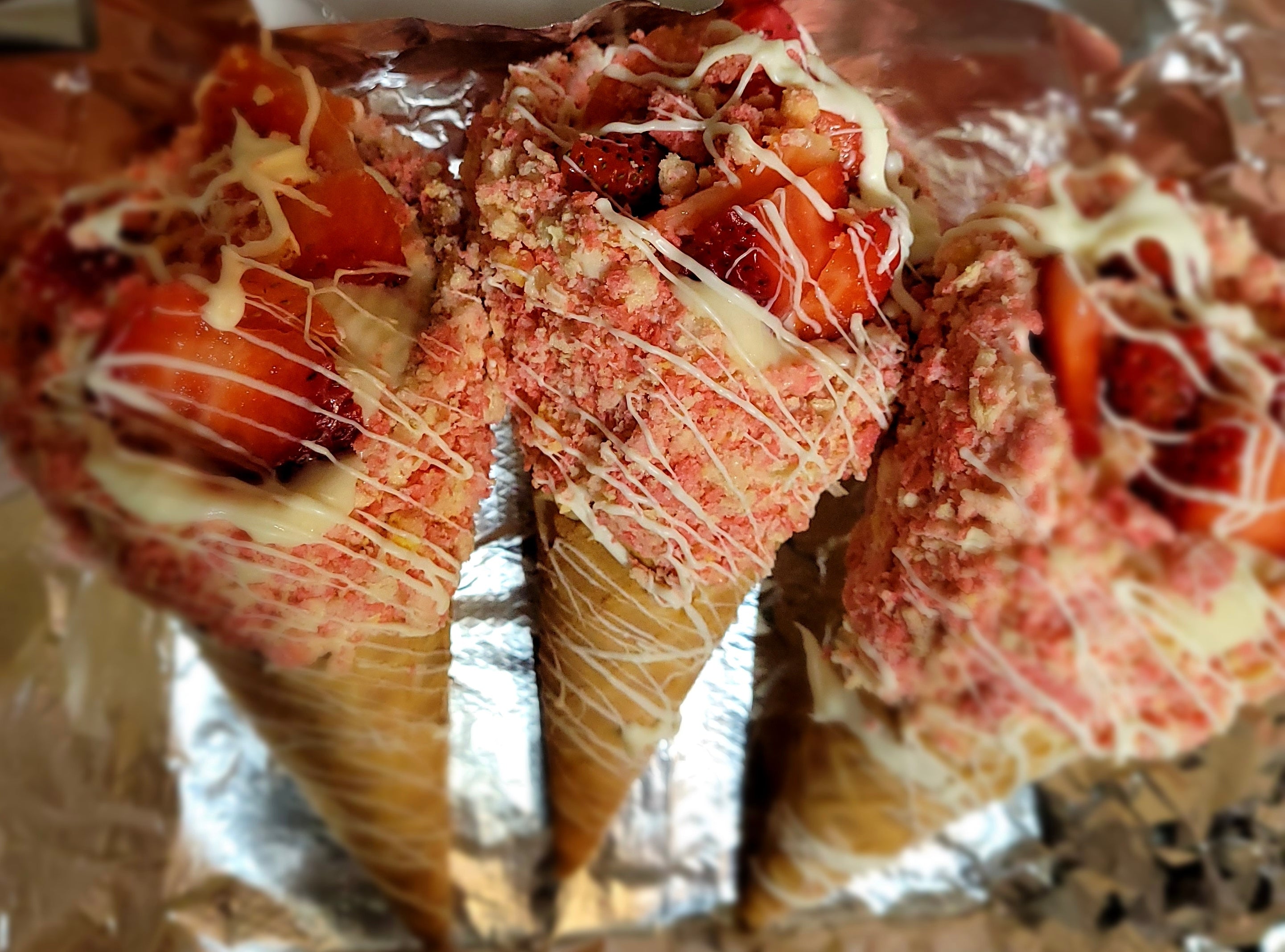 Cheesecake Cone